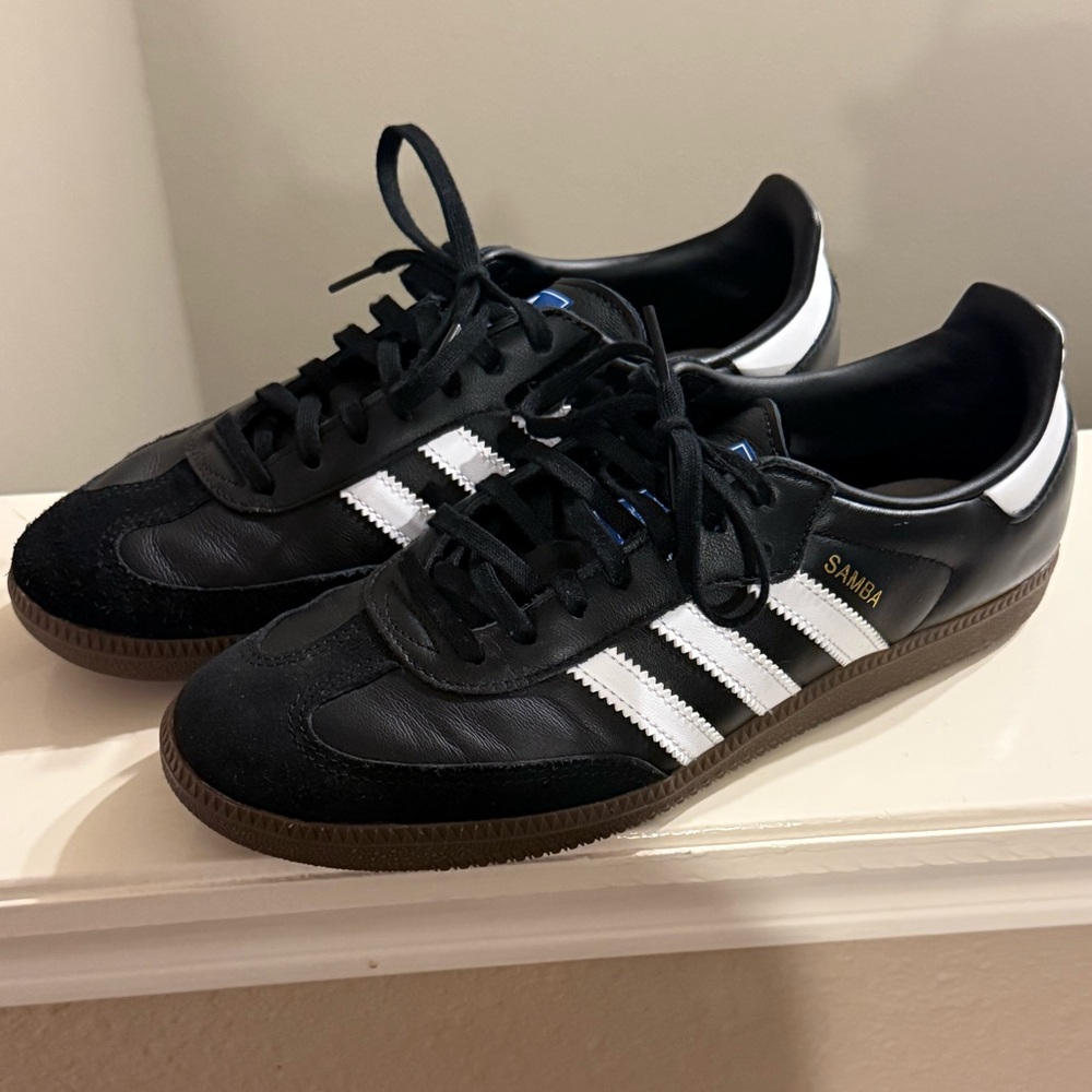 Adidas Samba Black and White Sneakers